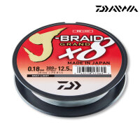Daiwa J-Braid Grand X8 0,10mm 7,0kg 135m Gray Light