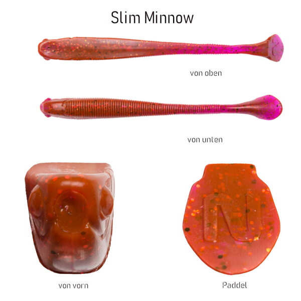 Narval Slim Minnow Gummifisch 16cm
