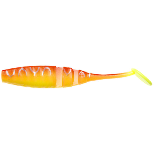 Narval Loopy Shad Gummifisch 9cm Sunset Tiger