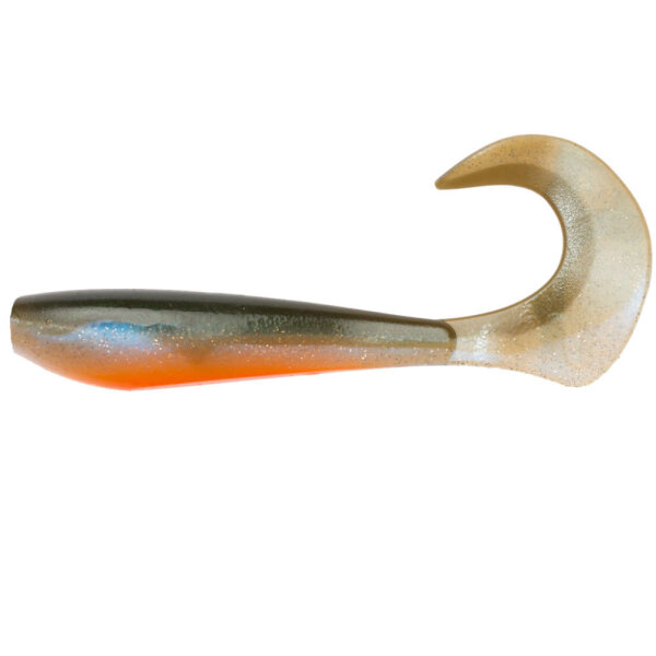 Narval Curly Swimmer Gummifisch 12cm Smoky Fish