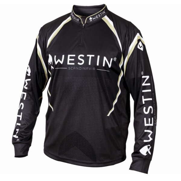 Westin Tournament Shirt LS Black/Grey Gr.XS
