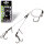 Quantum Mr.Pike Ghost Traces Twin Hook Release-Rig weiß Gr.2