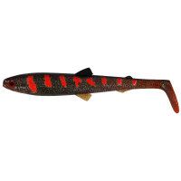 Westin BullTeez XL Shadtail 24cm Motoroil Blood