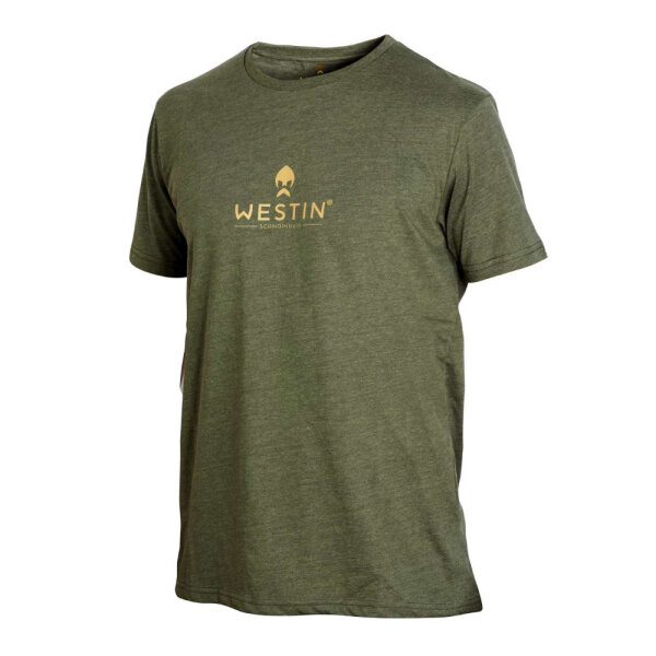 Westin Style T-Shirt Moos Melange Gr. S