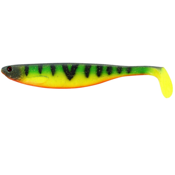 Westin ShadTeez Slim Gummifisch 22cm Tiger Perch