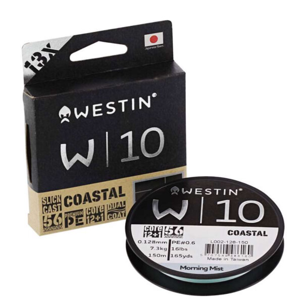 Westin W10 13 Braid Coastal Morning Mist 135m PE0,2 / 0,08mm / 5,8kg