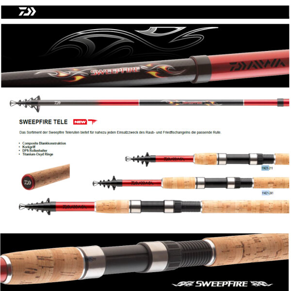 Daiwa Sweepfire Tele Teleskoprute