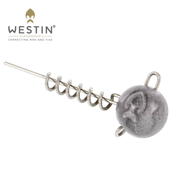 Westin ScrewIn Spiral Jigkopf 15g