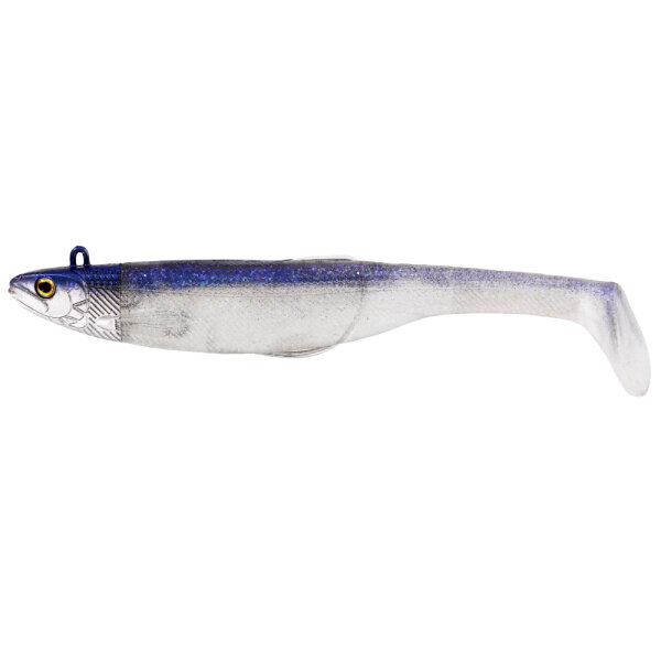 Westin Magic Minnow Jig fertig montiert Gummifisch 32g 13cm Sparkling Blue