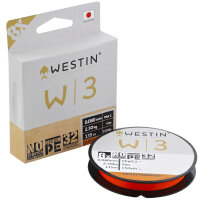 Westin W3 8- Braid Dutch Orange 135m PE3,0 / 0,285mm /...