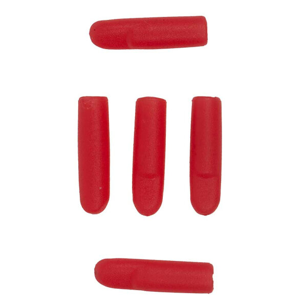 Fox Rage Predator Red Treble Hook Sleeves Medium x 10pcs