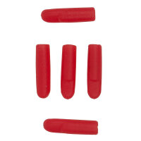 Fox Rage Predator Red Treble Hook Sleeves Medium x 10pcs