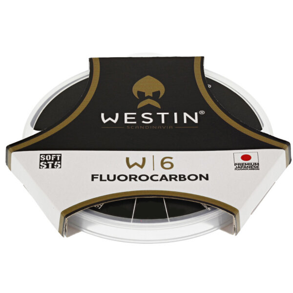 Westin W6 ST5 Fluorocarbon Clear 35m 0,34mm / 7,7kg