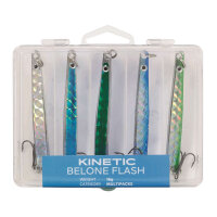 Kinetic Belone Flash Meerforellen Blinker 5er Set 20g