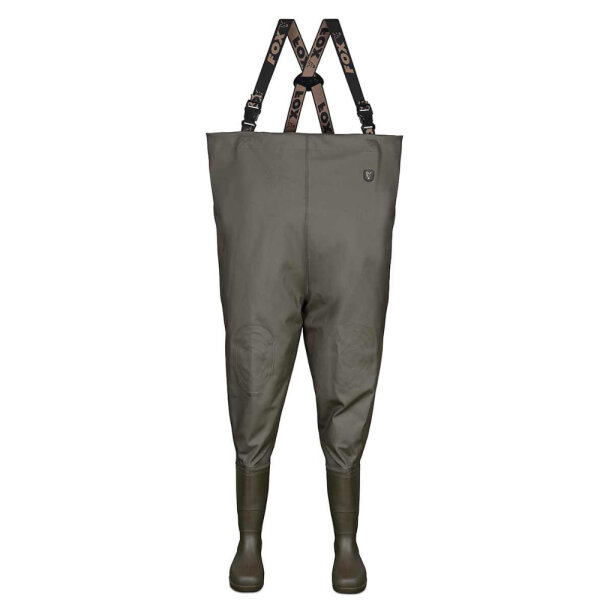 Fox Khaki HD XL Waders Wathose Size 12 / 46
