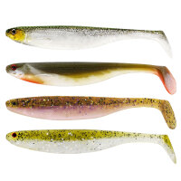 Westin Shad Teez Slim 7,5cm 4er Pack Gummifisch Clear...