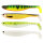 Westin Shad Teez Slim 7,5cm 4er Pack Gummifisch Dark Water Mix 18