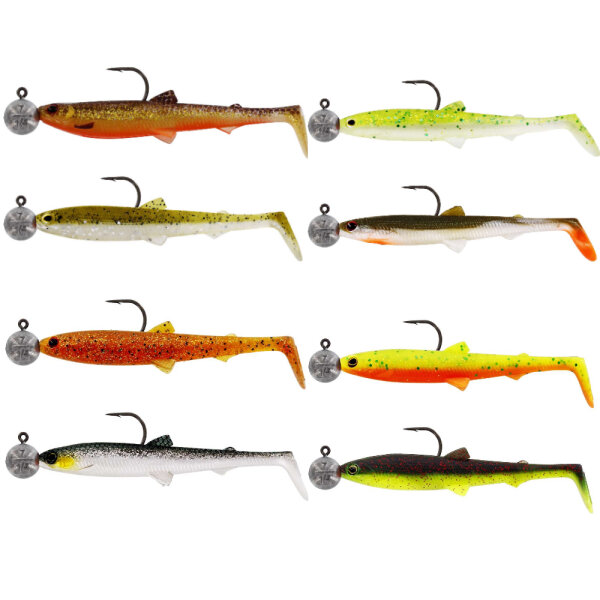 Westin BullTeez 12,5cm 10g fertig montiert 2er Pack Gummifisch