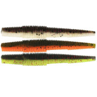 Westin Ned Worm Slim 5,5cm 6er Pack Dark Water Mix