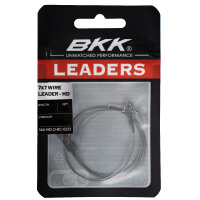 BKK 7X7 Wire Leader - HD Pike Snap 2St.