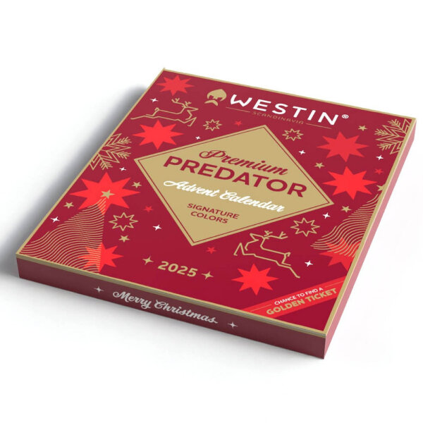Westin 2025 Premium Predator Advent Kalender gefüllt