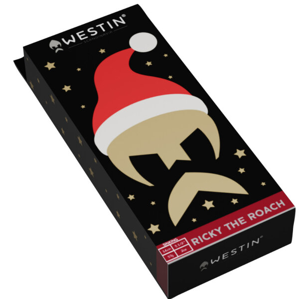 Westin Ricky The Roach Shadtail R2F 12cm Christmas Edition 25