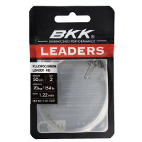 BKK Fluorocarbon Leader - HD Pike Snap 2Stk.