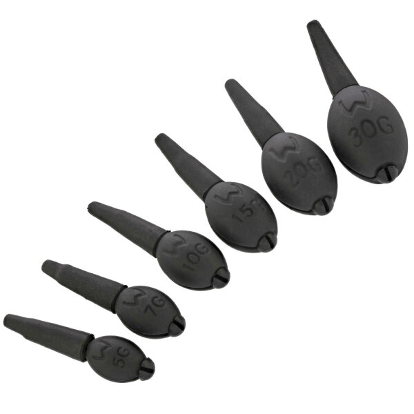 Westin Deadbait Adjustable Float Weights Matte Black