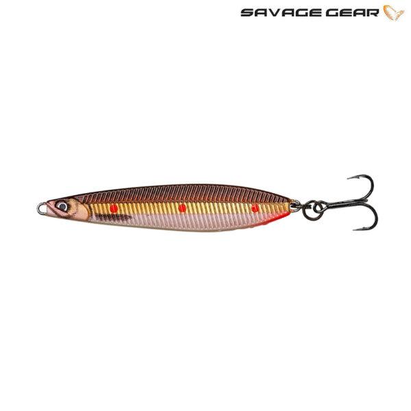 Brown Copper Red Dots